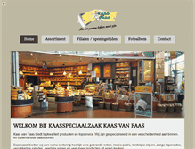 Tablet Screenshot of kaasvanfaas.nl